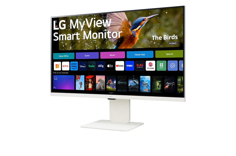 LG 32SR83U-W 31.5" 60Hz 4K UHD IPS Smart Monitor (with webOS)