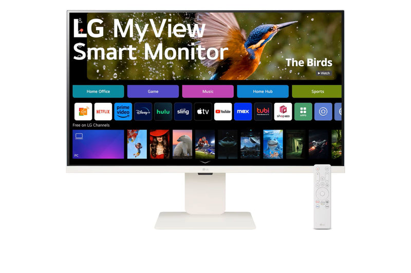 LG 32SR83U-W 31.5" 60Hz 4K UHD IPS Smart Monitor (with webOS)