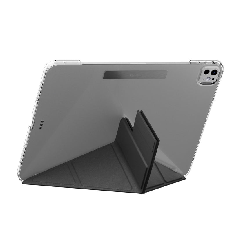 SwitchEasy Origami Nude for iPad Pro 13" (M4) 全方位支架透明背蓋保護殼