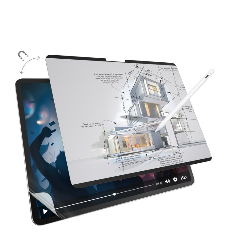 MagEasy EasyPaper Pro 2-in-1 Magnetic Paperlike Screen & Clear Film for iPad Pro 13" (M4)