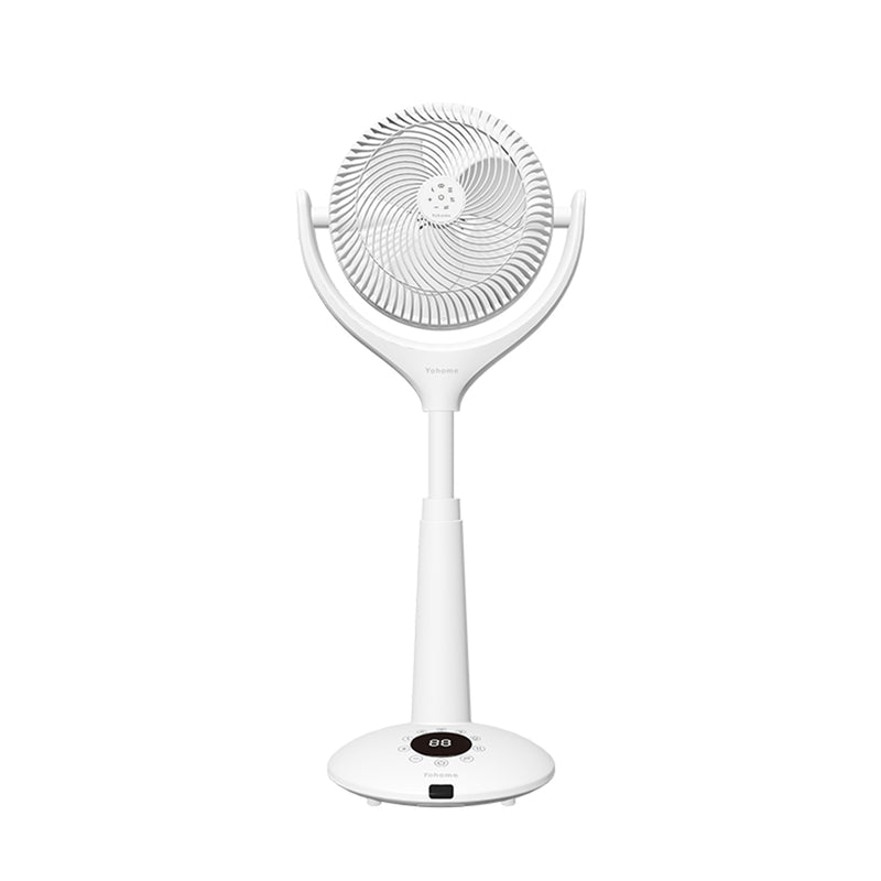 Yohome Double-sided double-leaf purification smart voice retractable circulation Fan