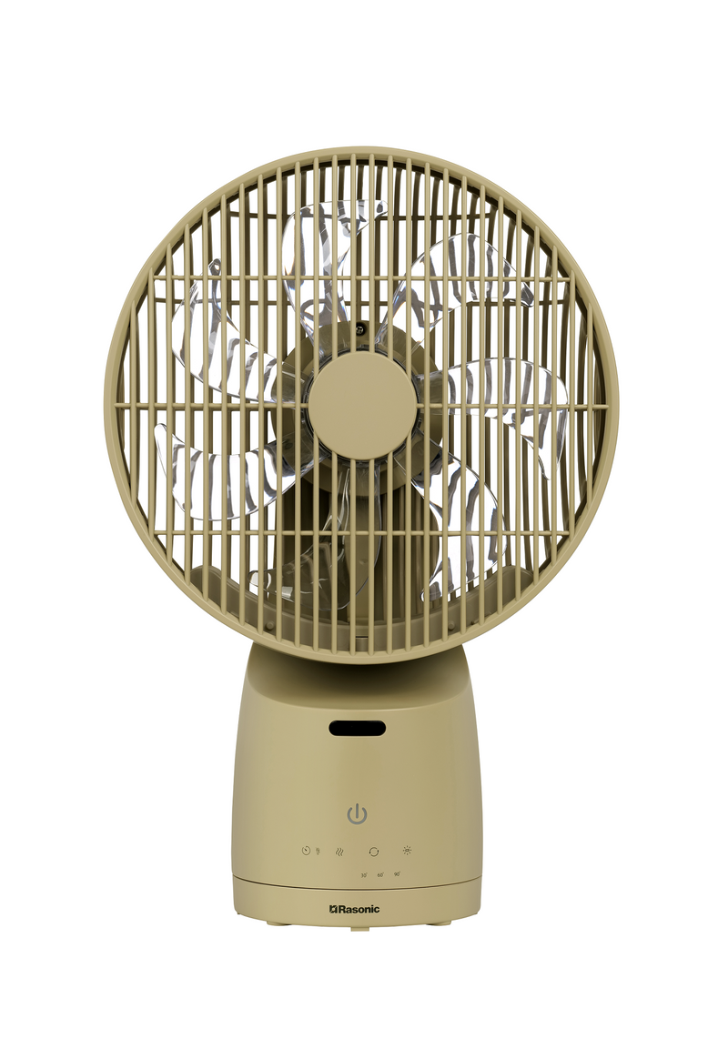 RASONIC O-Fan 9" with Light Stand / Desk Fan