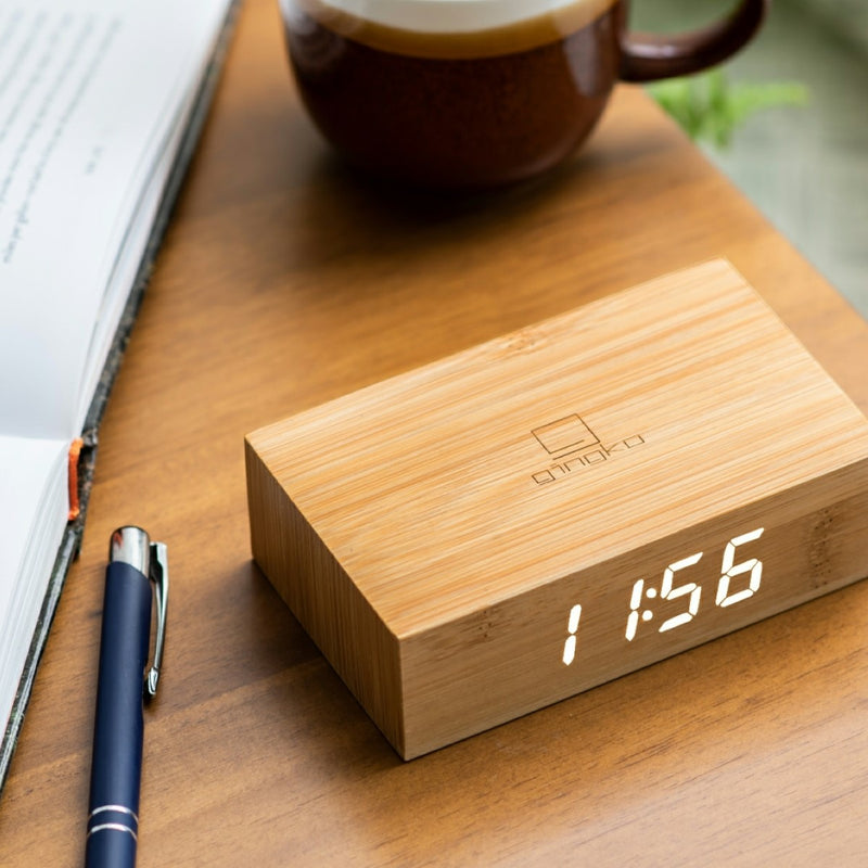 Gingko Design Flip Click Clock