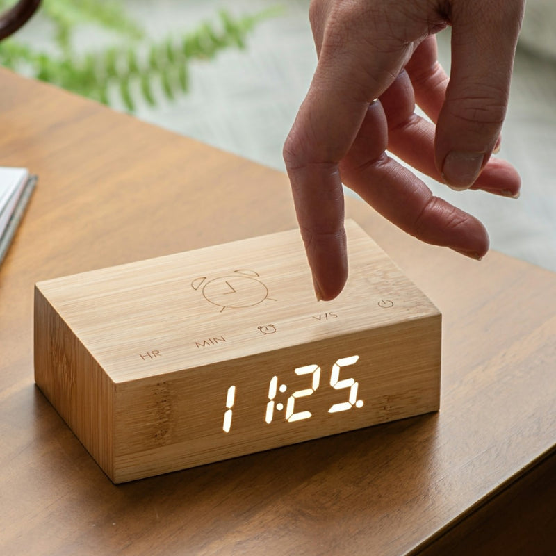 Gingko Design Flip Click Clock