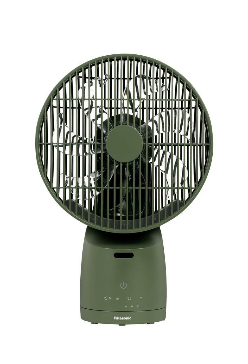 RASONIC O-Fan 9" with Light Stand / Desk Fan