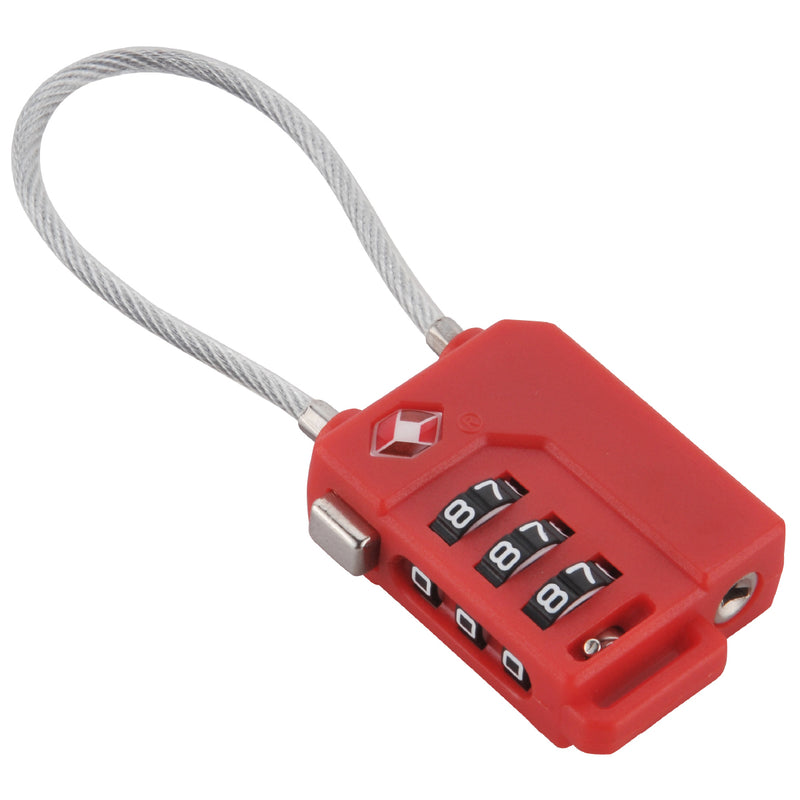 SMARTRIP TSA 3-Dial Cable Lock