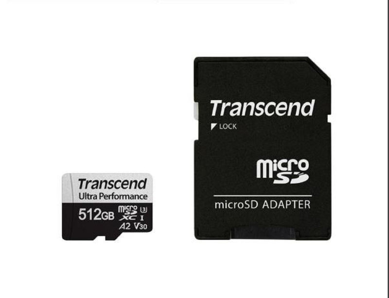 TRANSCEND micro SDXC 340S memory card (with SD Adaptor)