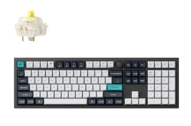 Keychron Q6 Max Knob Version Wireless Keyboard - Gateron Jupiter Banana Switch