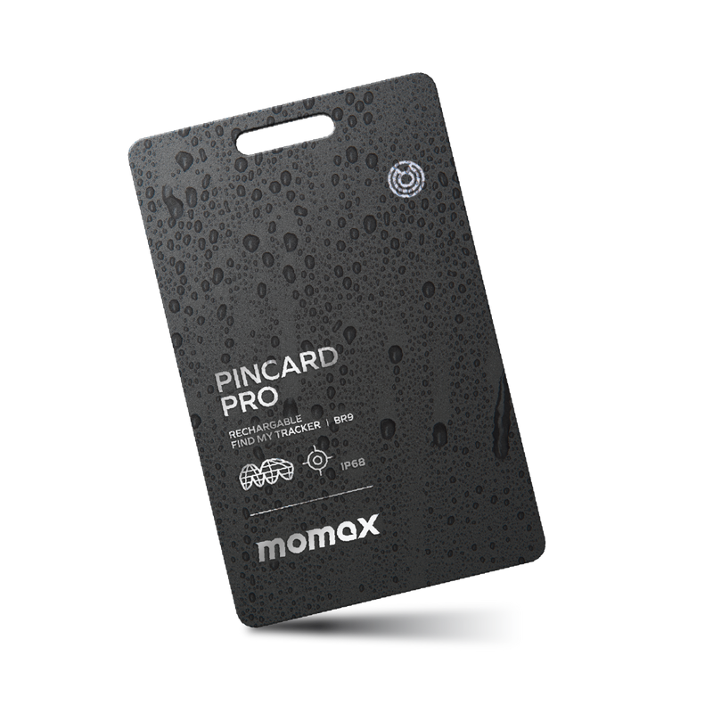 Momax PinCard Pro Find My Tracker (Rechargeable)