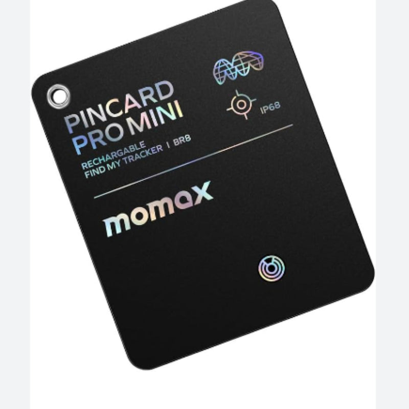 Momax PinCard Pro Mini Find My Tracker (Rechargeable)