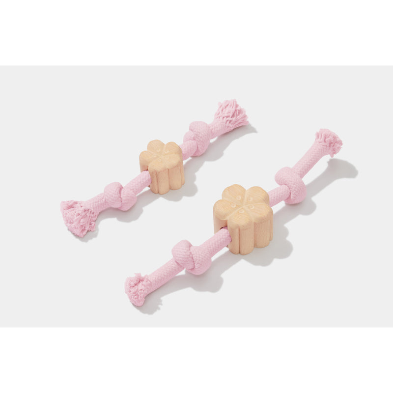 Vetreska Cherry Blossom Knot Rope Toy