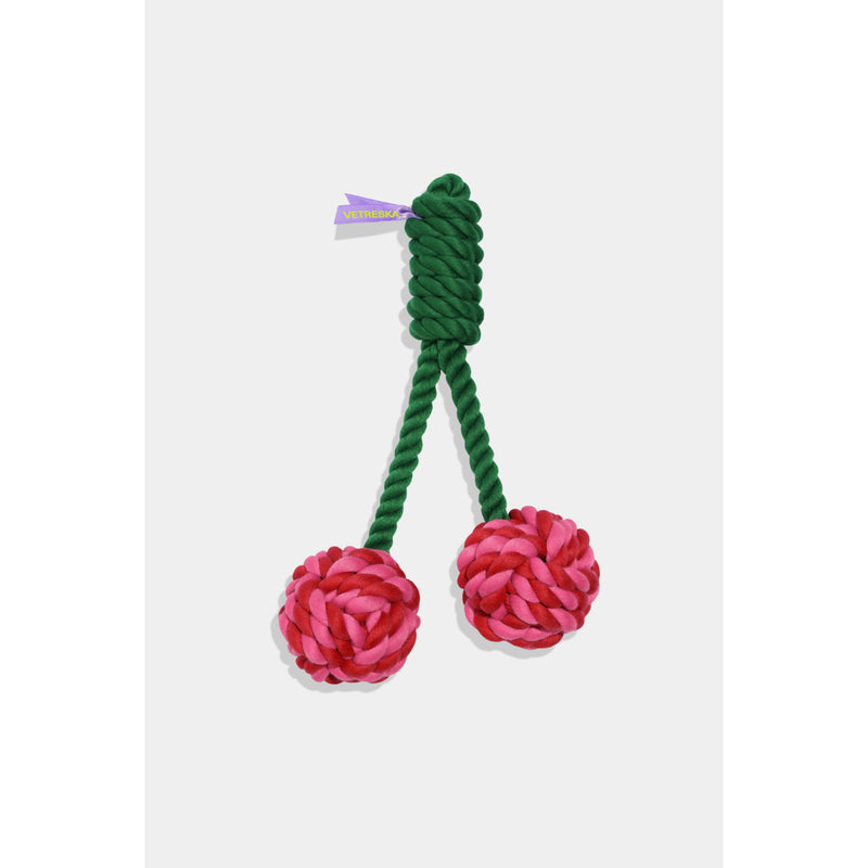 Vetreska Cherry Knot Rope Toy