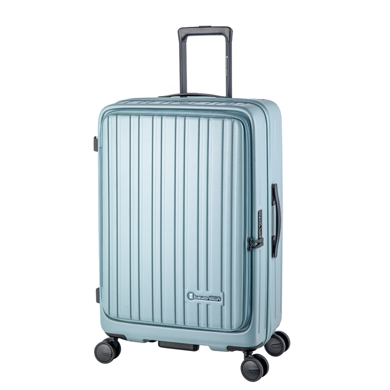 Daycrown 8528 Front Open Expandable Hinomoto Wheels Suitcase Luggage