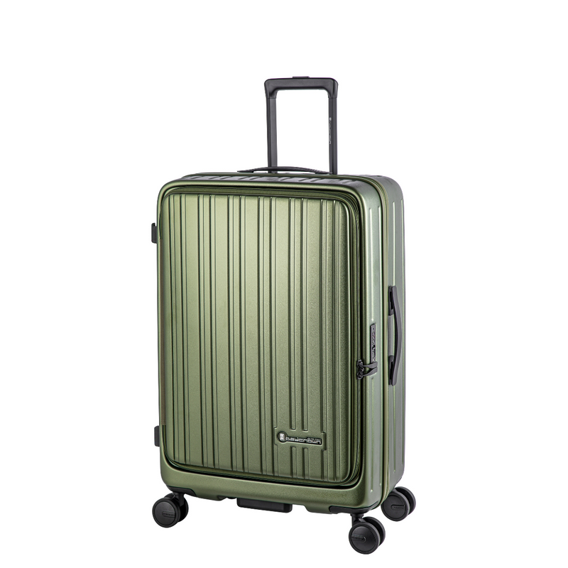 Daycrown 8528 Front Open Expandable Hinomoto Wheels Suitcase Luggage