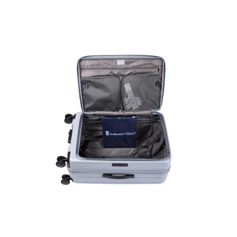 Daycrown 8528 Front Open Expandable Hinomoto Wheels Suitcase Luggage