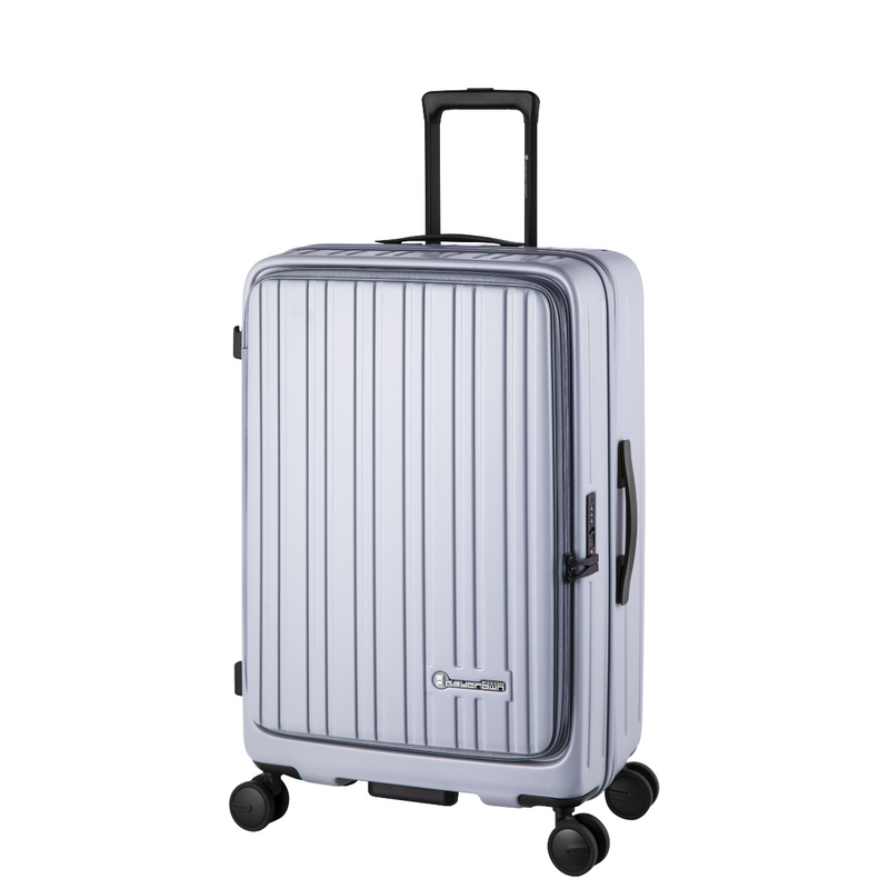 Daycrown 8528 Front Open Expandable Hinomoto Wheels Suitcase Luggage