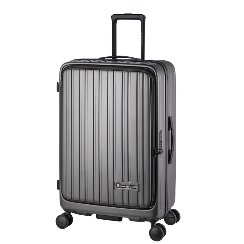 Daycrown 8528 Front Open Expandable Hinomoto Wheels Suitcase Luggage