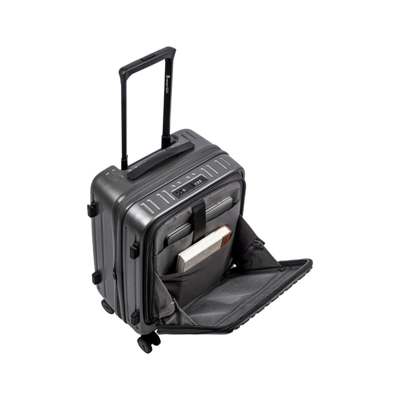 Daycrown 8528 Front Open Expandable Hinomoto Wheels Suitcase Luggage