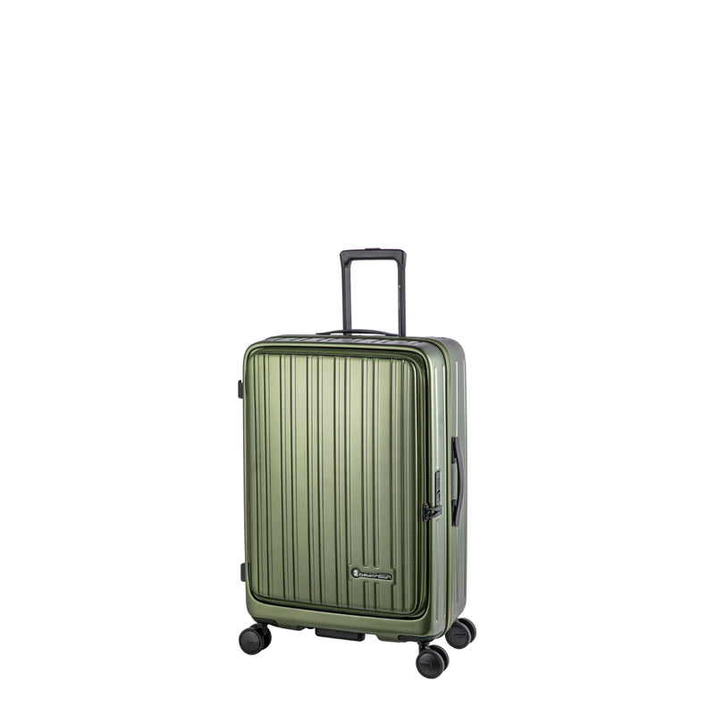 Daycrown 8528 Front Open Expandable Hinomoto Wheels Suitcase Luggage