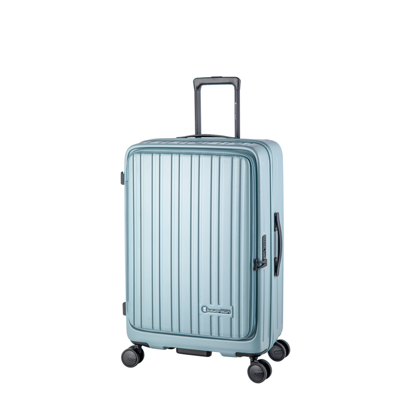 Daycrown 8528 Front Open Expandable Hinomoto Wheels Suitcase Luggage