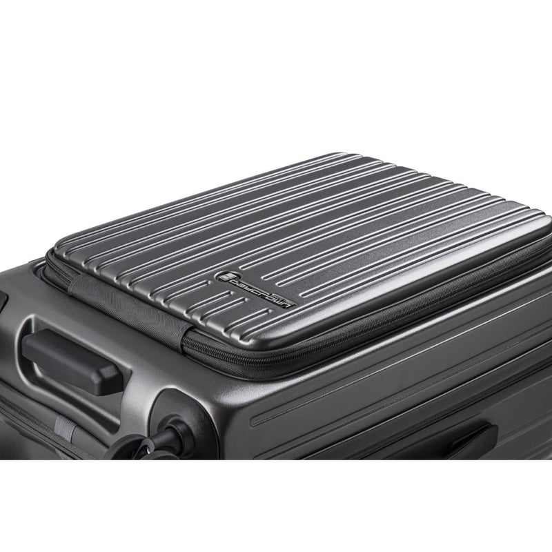 Daycrown 8528 Front Open Expandable Hinomoto Wheels Suitcase Luggage