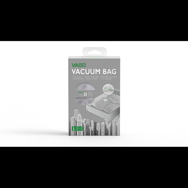 VAGO Vago Z Portable Travel Vacuum Gadget Vacuum Bag L