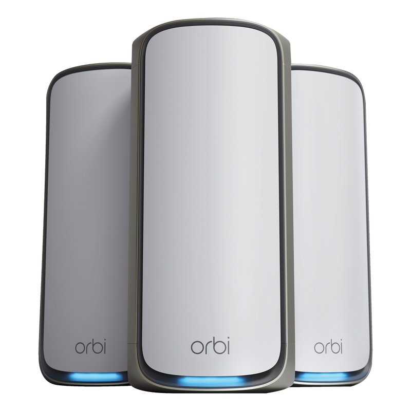 NETGEAR Orbi RBE973S BE27000 四頻 WiFi 7 無線系統 3件裝