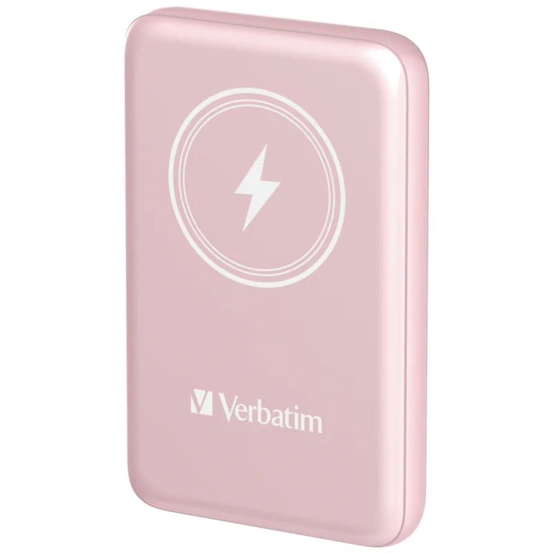 VERBATIM 10000mAh Magnetic Wireless Rechargeable Battery Power Bank