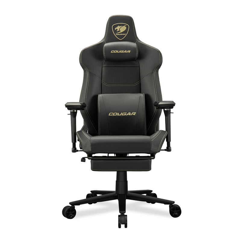 Cougar Armor EVO M Gaming Chair with 5D adjustable armrests and Retractable Footrest