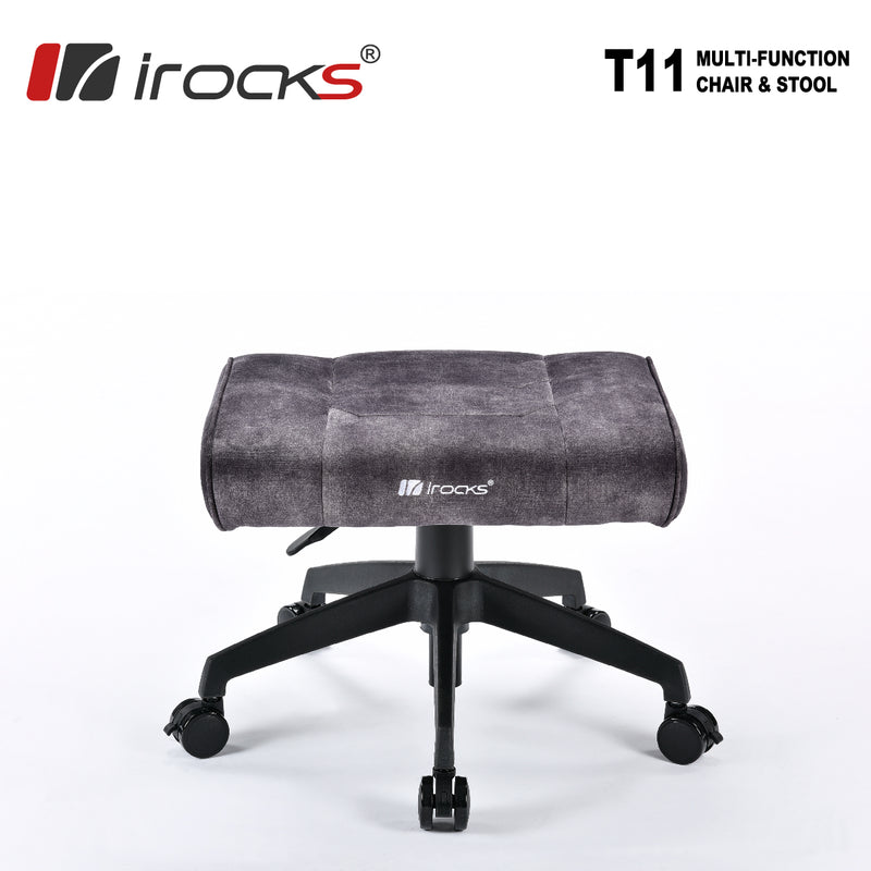 iRocks T11 Anti-Cat-Scratch Fabric Multi-Functional Chair & Stool