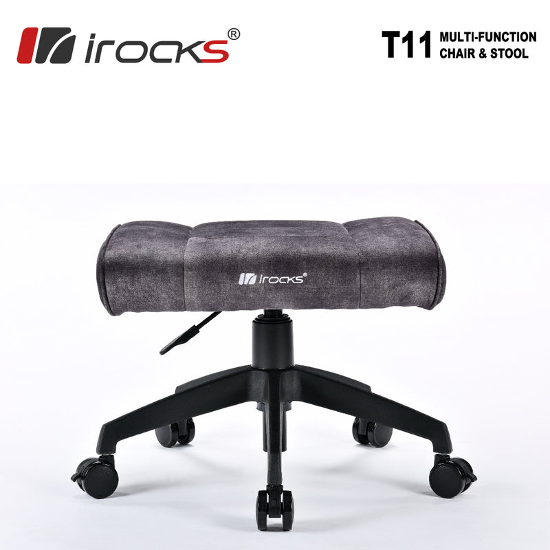 iRocks T11 Anti-Cat-Scratch Fabric Multi-Functional Chair & Stool