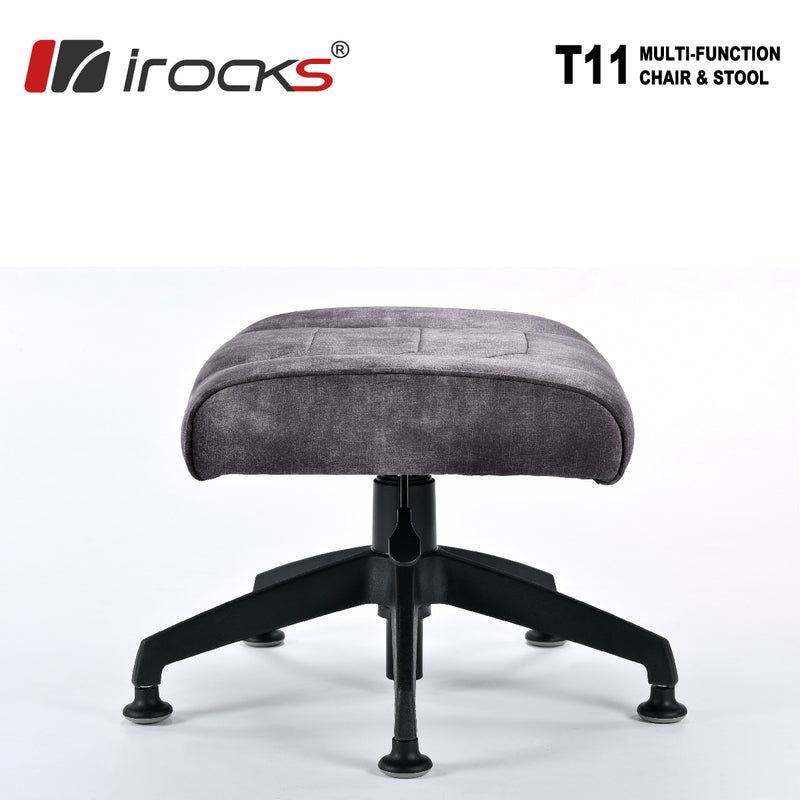 iRocks T11 Anti-Cat-Scratch Fabric Multi-Functional Chair & Stool