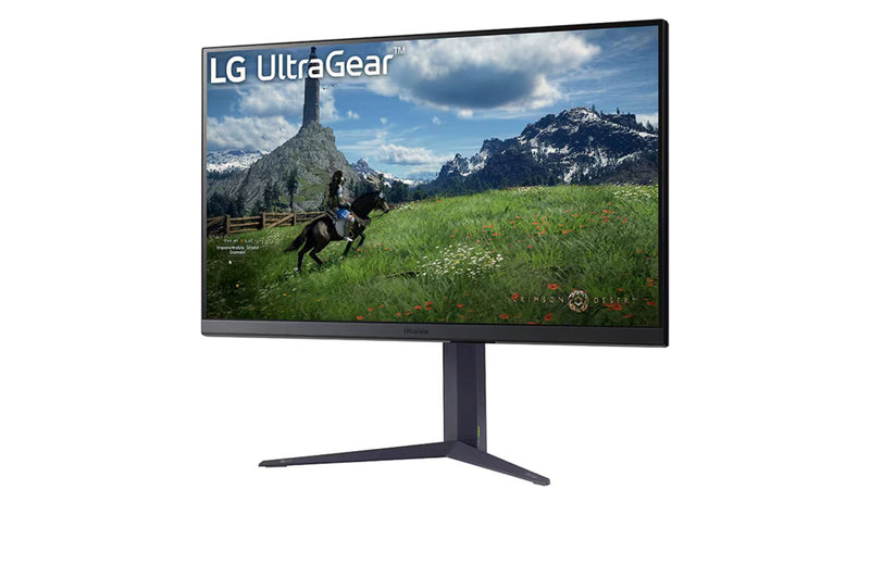 LG UltraGear™ 32GS85Q-B 32” QHD Nano IPS 180Hz Gaming Monitor