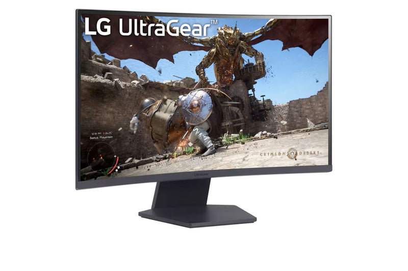 LG UltraGear™ 27GS60QC-B 27" 180Hz 1000R Curved  Gaming Monitor