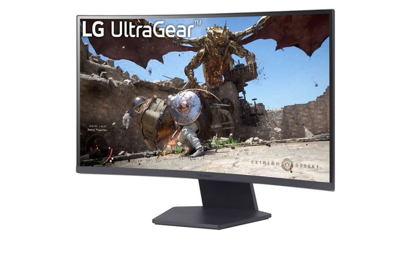 LG UltraGear™ 27GS60QC-B 27" 180Hz 1000R Curved  Gaming Monitor