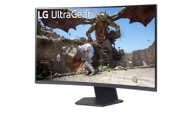 LG UltraGear™ 32GS60QC-B 31.5” 180Hz 1000R Curved Gaming Monitor