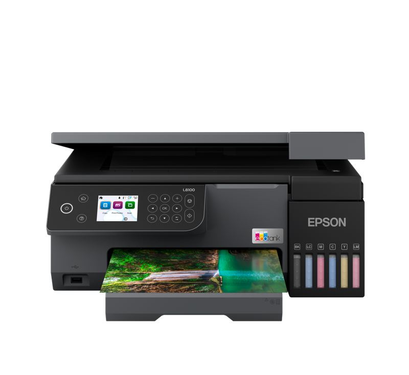 EPSON 愛普生 Ecotank L8100 A4 六色三合一供墨打印機