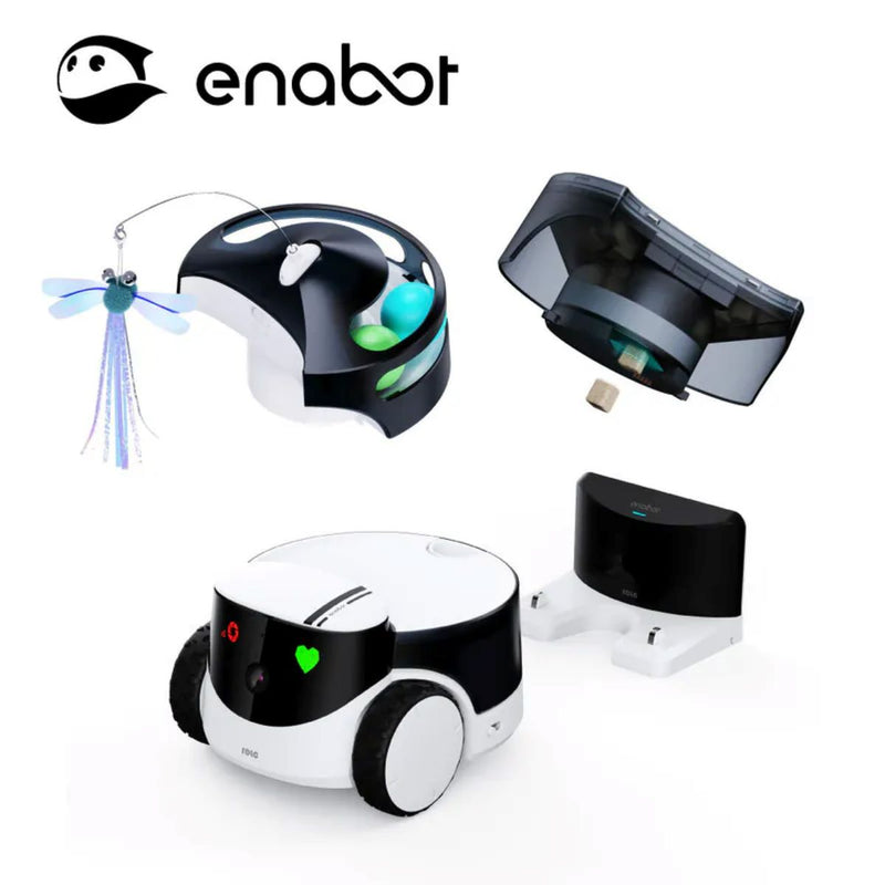 Enabot ROLA PetPal Full Set Pet Companion Robot