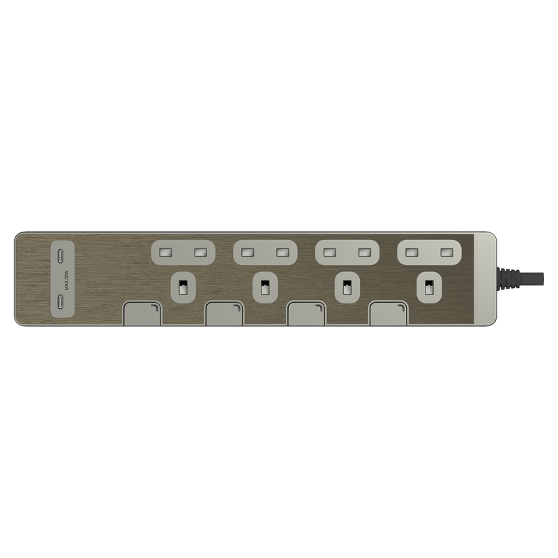 SCHNEIDER TSH34QCUSB_3_GH Power Strip