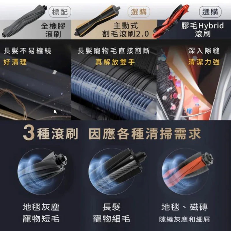 Dreame 追覓 X40 Ultra 雙仿生AI全能旗艦掃地機