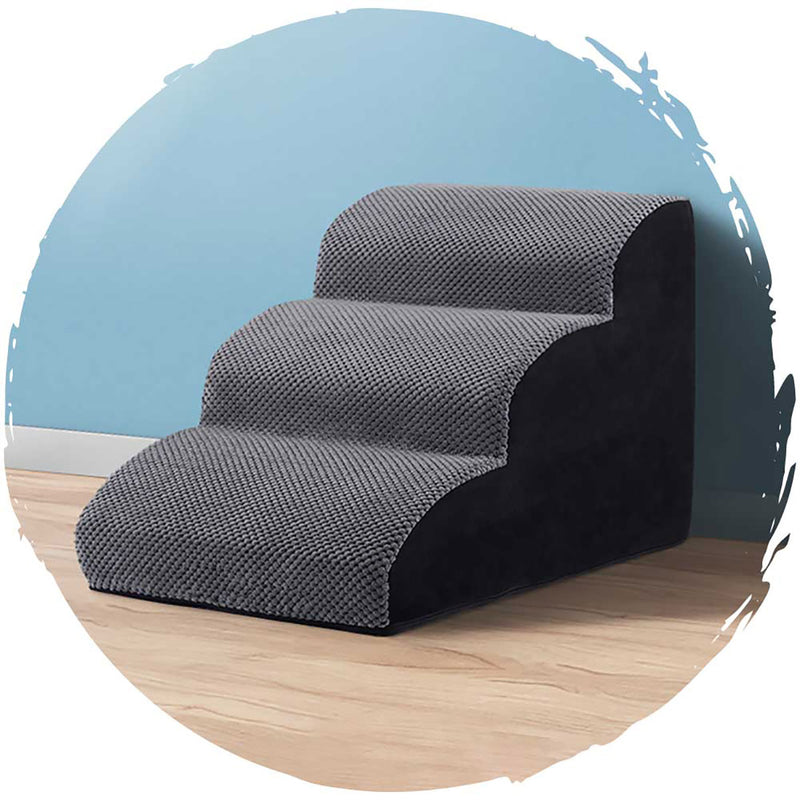 ANTHOUSAND Sofa Removable and Washable Pet Dog Stairs (Level 3 ｜ 35cm High)