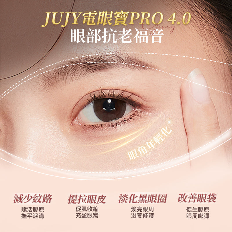 JUJY AMISS-68112 雙頭全效全眼周逆齡聚能射頻美眼儀 PRO 4.0