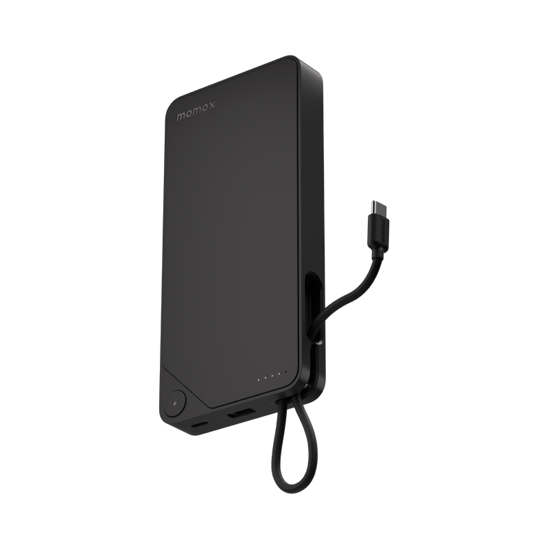 Momax 1-Power X1 Battery Pack (20000mAh) with Built-in USB-C Cable IP153