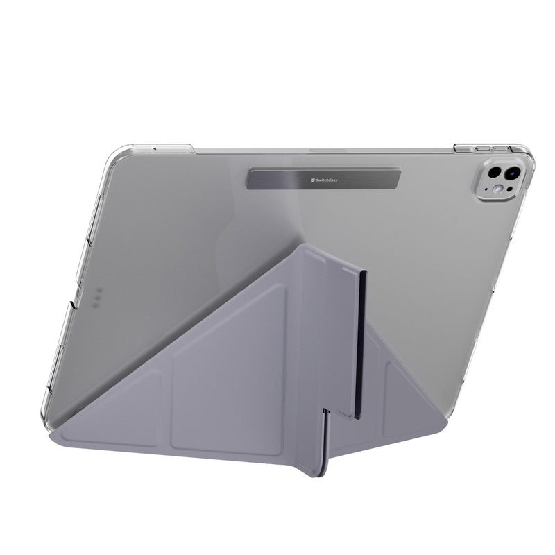 SwitchEasy Origami Nude iPad Pro 13 (2024) 全方位支架透明背蓋保護殼