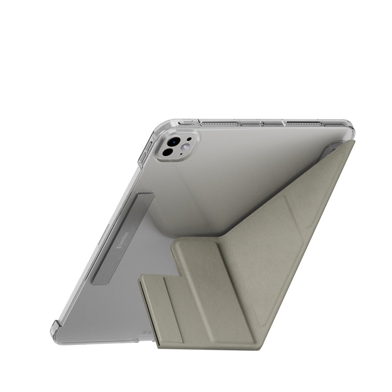 SwitchEasy Origami Nude iPad Pro 11 (2024) 全方位支架透明背蓋保護殼