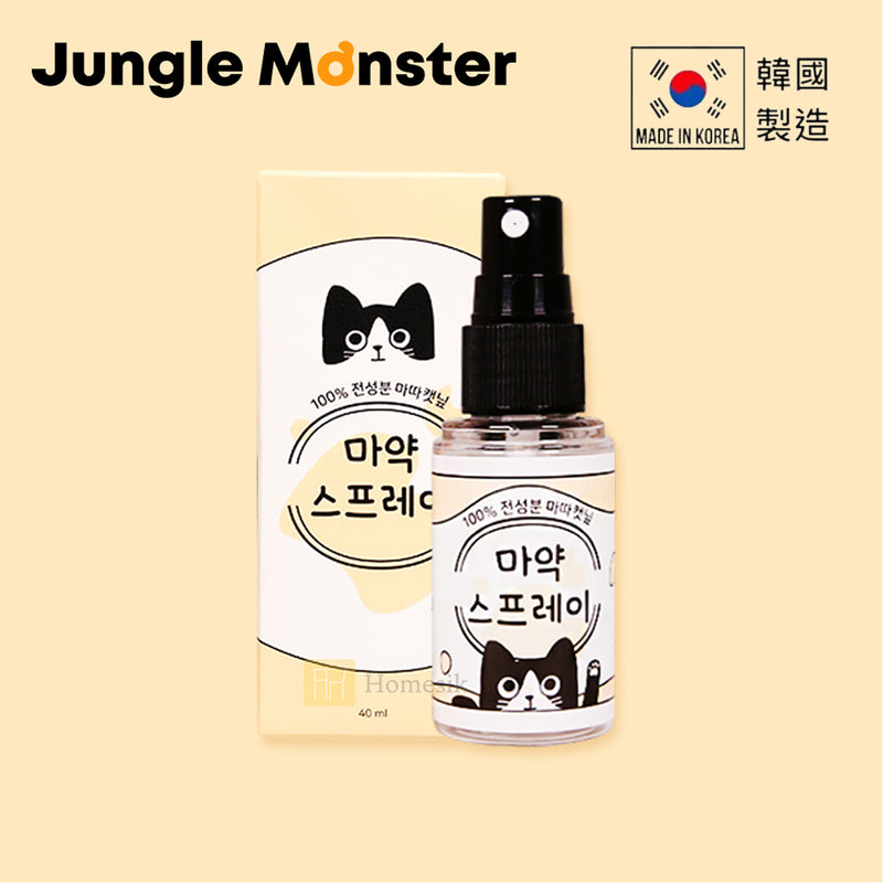 Jungle Monster Organic Catnip & Silver vine Spray For Cat 40ml