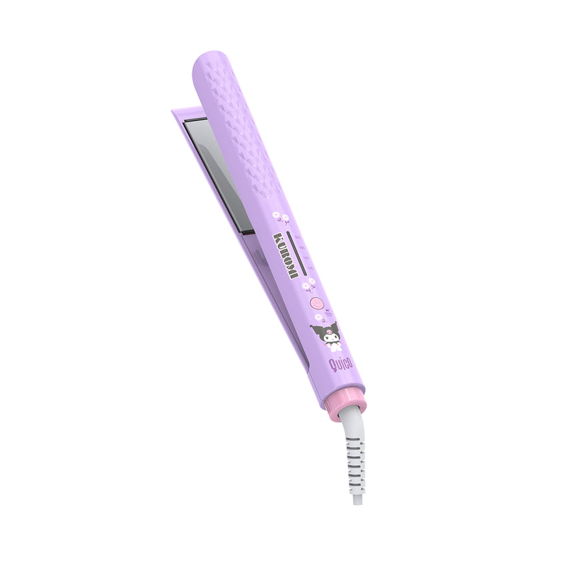 QUICO HC102B-PPL Sanrio series Light Anti-Frizz Straightener - Kuromi