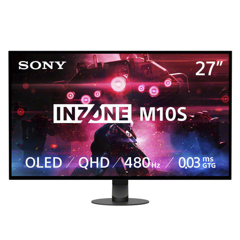 SONY 索尼 INZONE M10S 27吋 OLED 480Hz 遊戲顯示屏