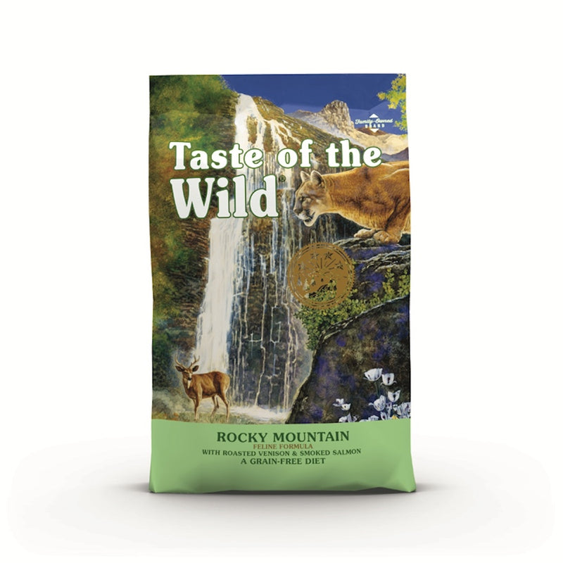 Taste of the Wild Rocky Mountain Feline Formula with Roasted Venison & Smoked Salmon  6.6kg