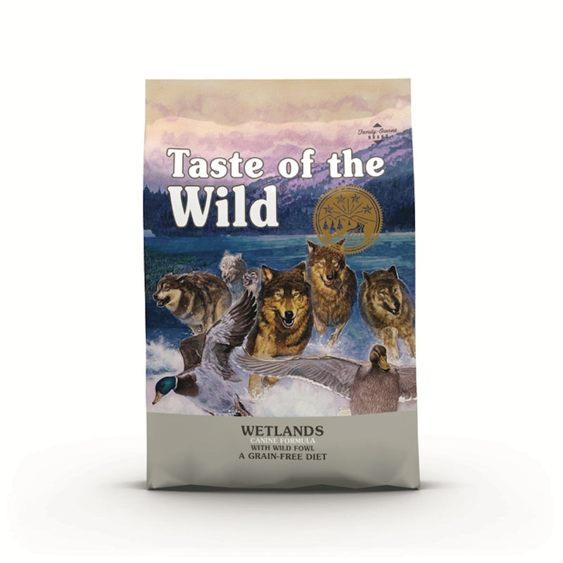 Taste of the Wild 無穀物 烤鴨肉+烤鵪鶉肉+煙燻火雞配方(成犬糧)2kg